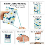 RFID Blocking Passport Holder for Travel (Camellia)
