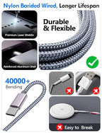 1Pack Travel Essentials for Apple Watch Charger (Gray / 1Pack-5 FT)