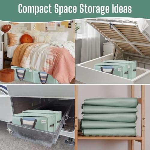 Moving Bags Wide Open Top (Light Green Matte / 6 Pack)