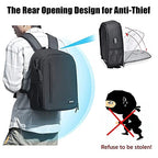 Camera Backpack Bag (Black / 3.0 Large)