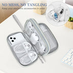 Electronic Organizer (7.5 x 4.3 x 2.2 inches / Light Grey)