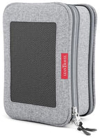 Premium Compression Packing Cubes for Travel (Grey / Large)