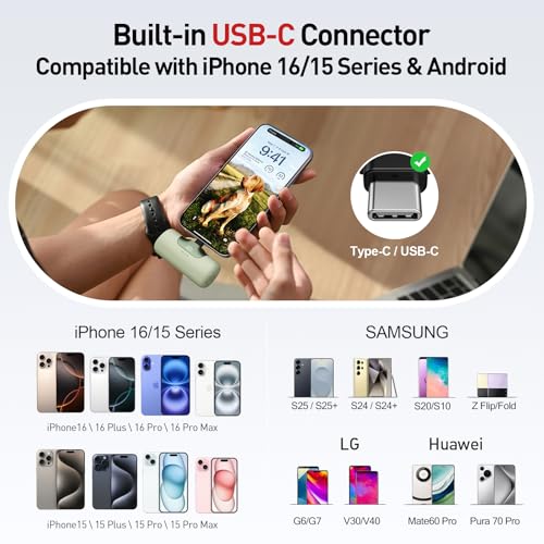 Portable Charger 5500mAh Next (Green)