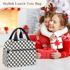 Lunch Bag Lunch Box for Women (B-B-Corduroy Stars / Medium - 10L)