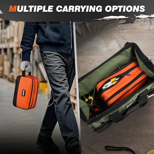 10" Small Tool Bag (10" x 6" / Orange 1Pack)