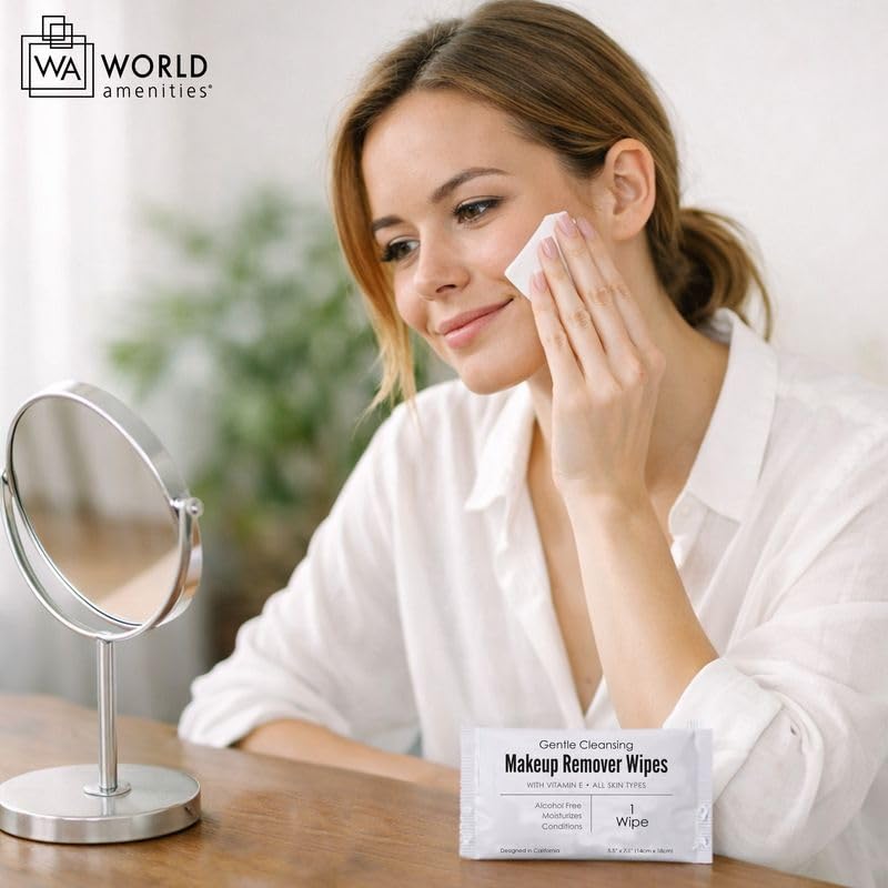 Individual Makeup Remover Wipes (500 Count)