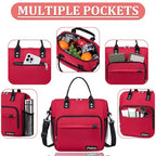 Red Lunch Box for Women for Work Insulated Lunch Bag for Female Adult (Large / A12: Red)