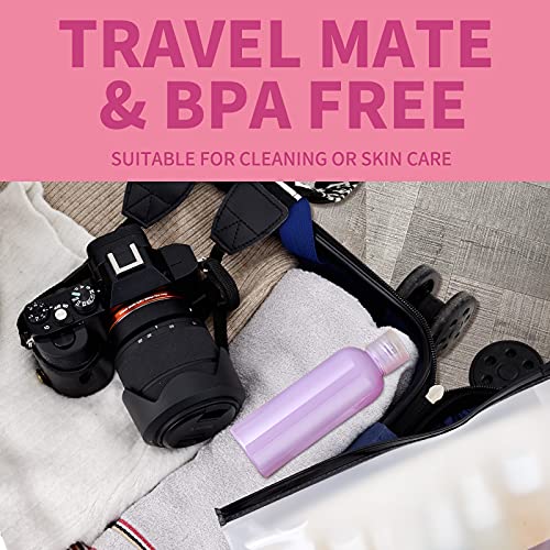 3.4 oz Travel Bottles for Toiletries (Multi-colored)