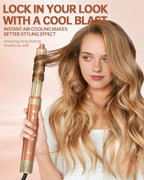 Dual Voltage] webeauty 6 in 1 Hot Air Styler (Mocha)