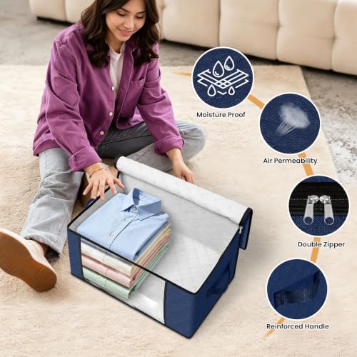 35L Closet Organizers (6 Pack-35l / Blue)