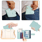 Passport Holder (Pink Aqua green)
