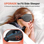 Sleep Mask for Side Sleeper (Gray)