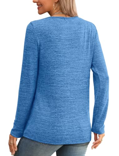 Business Casual Outfits for Women Plus Size Winter Clothes Lace Blue 3XL (3X-Large / Deep Blue)