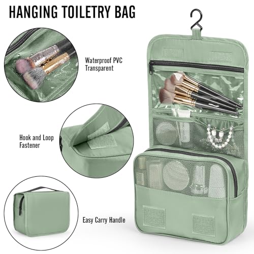 8 Set Packing Cubes for Travel Essentials (09 Matcha Green)