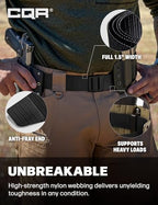 Tactical Belt (2pack Dura Nylon Black / Small)