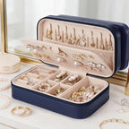 Travel Jewelry Box (Dark Blue)
