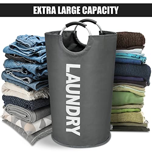 125L X Large Laundry Basket Bag (Dark Grey / 125L)