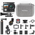 Brave 4 Action Camera with Selfie Stick Tripod and Carry Bag Bundle
