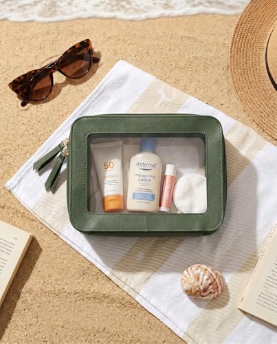 Clear Makeup Bags (O-Green)