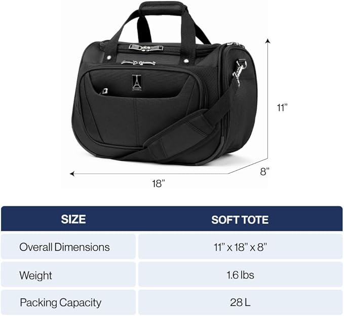 Travelpro Maxlite 5 Softside Lightweight Underseat Carry-On Travel Tote - Image 6