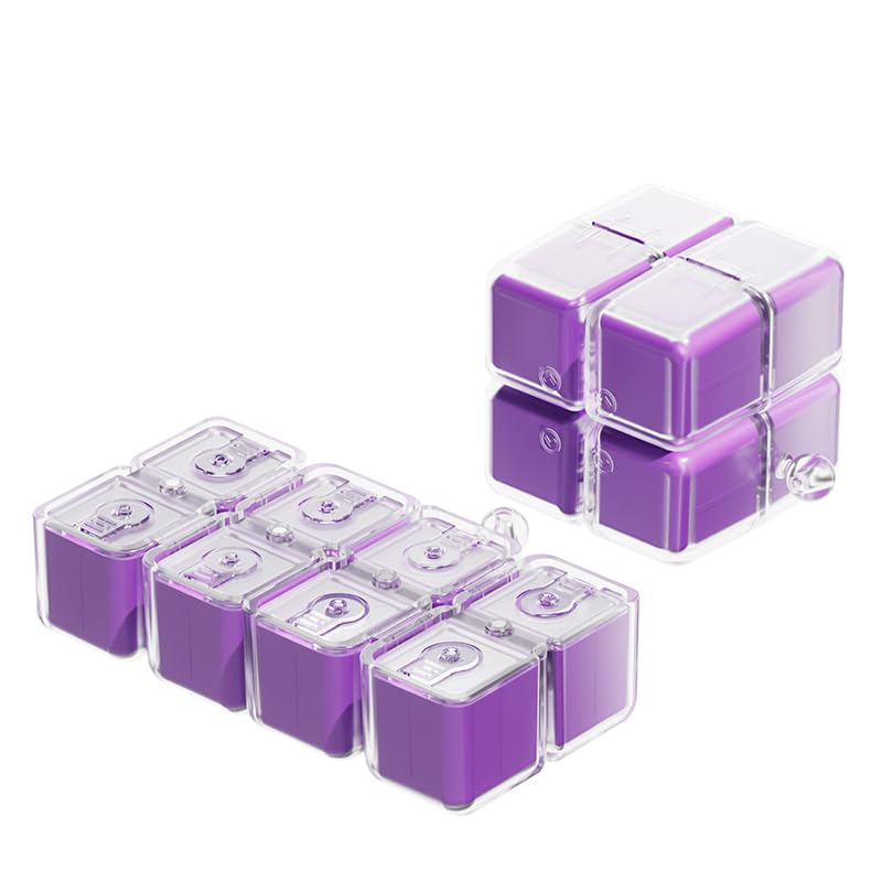 Travel Pill Organizer (Purple)