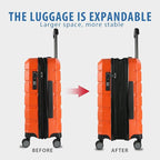 KROSER Hardside Expandable Carry On Luggage - Image 5