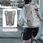 Gym Bags for Men & Expandable Canvas Duffle Bag (Grey 02 / Large-50L Duffle Bag)