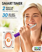 Electric Toothbrush for Adults (Purple)