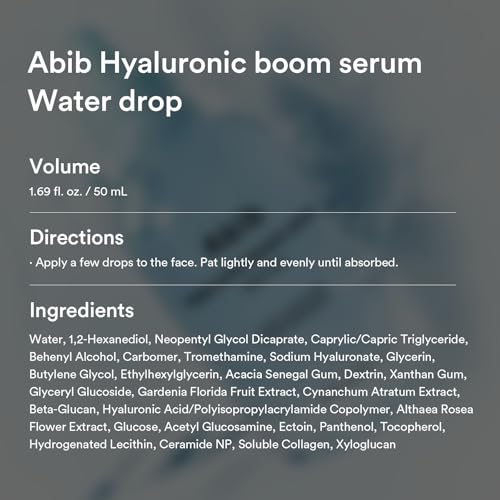 Hyaluronic Boom Serum Water Drop (1.69 Fl Oz (Pack of 1))