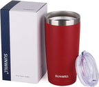 SUNWILL Travel Coffee Tumbler 20 oz, Insulated Mug - Image 4