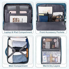 Travel Backpack (Deep Blue / X-Large)