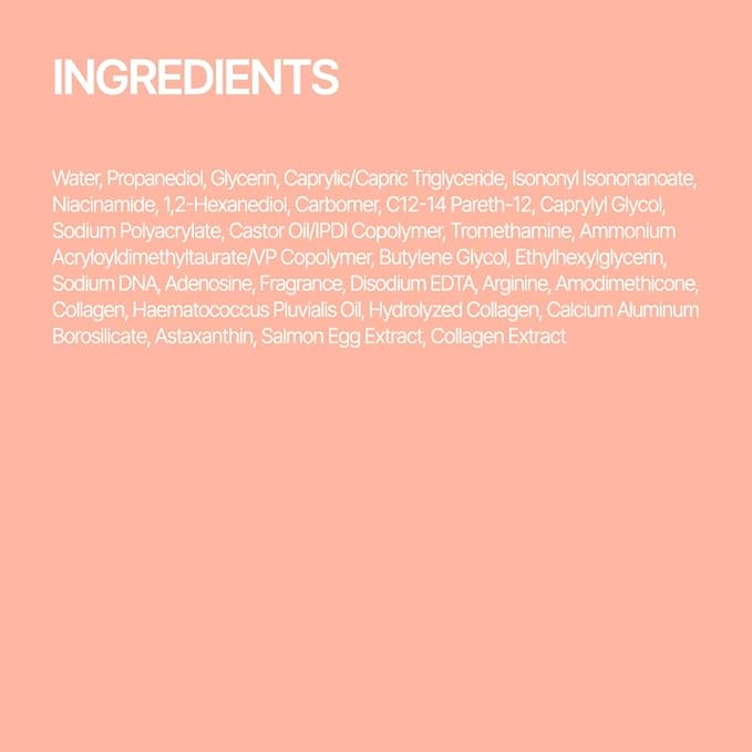 PDRNCUBE Middleshot Cream, Pink PDRN Cream, Korean Skin Care, Collagen, Glass Skin, Daily Skin Care, Hydrating Serum to even skin tone, Deep Moisturizer for Dry Skin(1.69 fl.oz / 50ml)