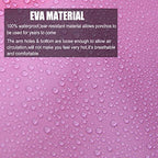 Rain Ponchos for Adults (One Size / Pink)