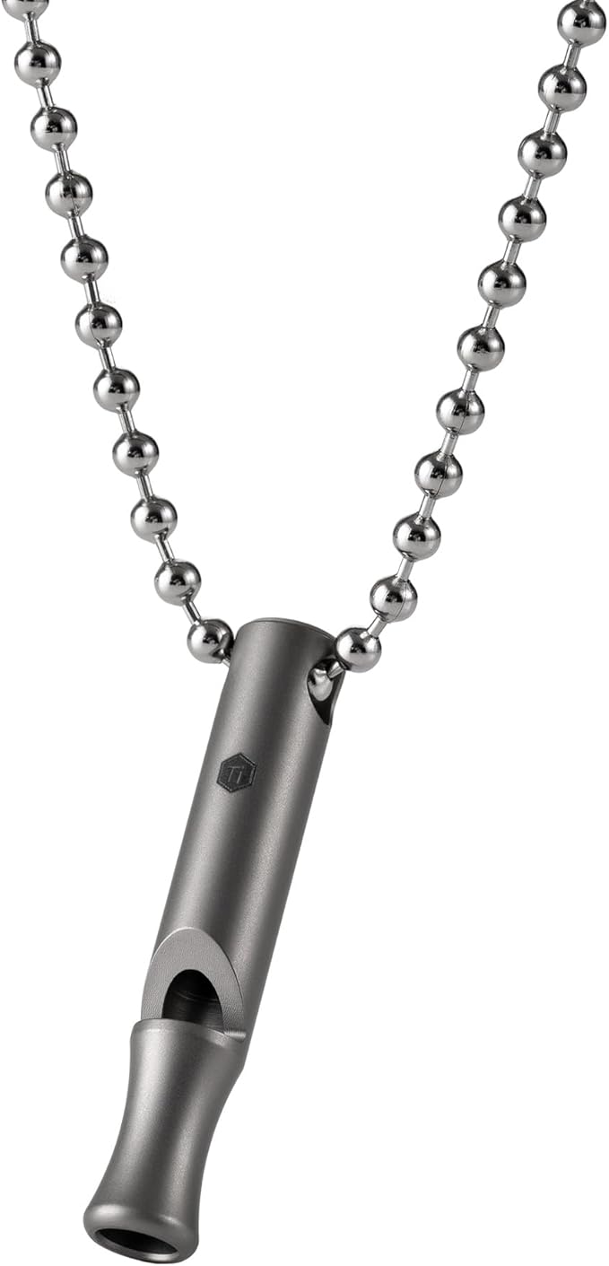 KeyUnity Titanium Emergency Whistle by KeyUnity