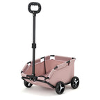 Dog Stroller 4 Wheels Folding Dog Cart Pet Stroller by KERATISNIK