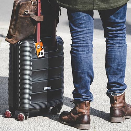 Funny Animal Luggage Tags Suitcases (Orange)