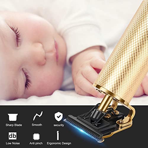 Hair Clippers for Mens Zero Gapped Cordless Hair Trimmer T