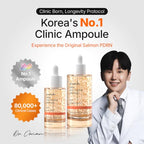 PDRN Vitamin C Serum Toning Ampoule JUMBO SIZE (2.36 Fl Oz (Pack of 1))