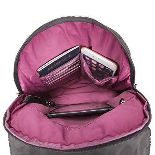 Anti Theft Signature Slim Backpack (One Size / Smoke)