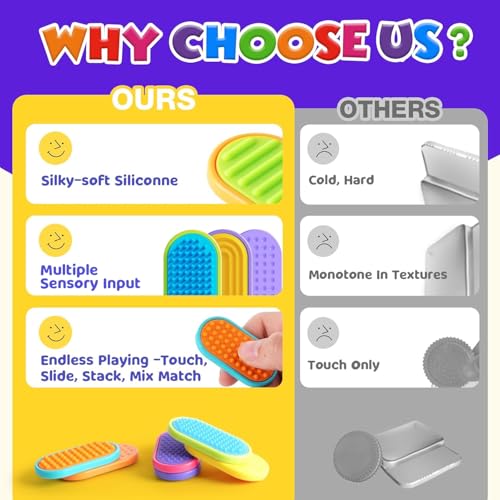 Sensory Fidget Magnet Toys for Kids (6pcs)