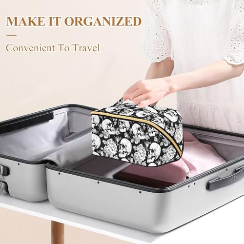Makeup Organizer Bag (Skulls 060)