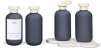 ASEVAT 6.7oz Refillable Plastic Travel Shampoo Bottles, Empty Travel Shampoo by ASEVAT