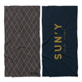 Waffle Microfiber Beach Towel (Newport)