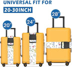 Luggage Straps for Suitcases Travel Belt Accessories, Cute Suitcase Strap - Image 3