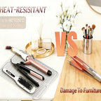 Heat Resistant Mat for Curling Iron (Grey)