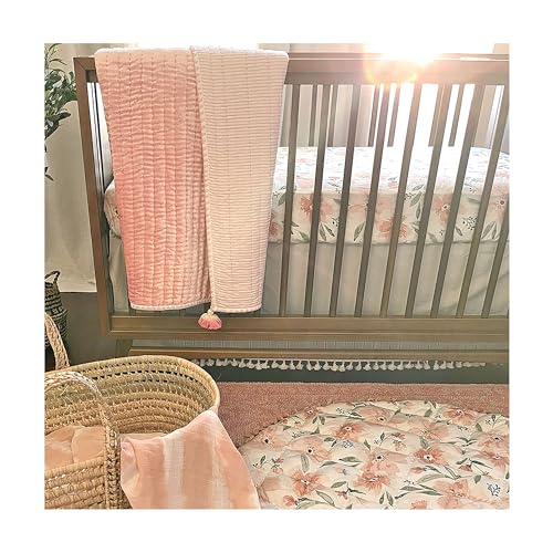 Floral Crib Sheets (Pink Floral)