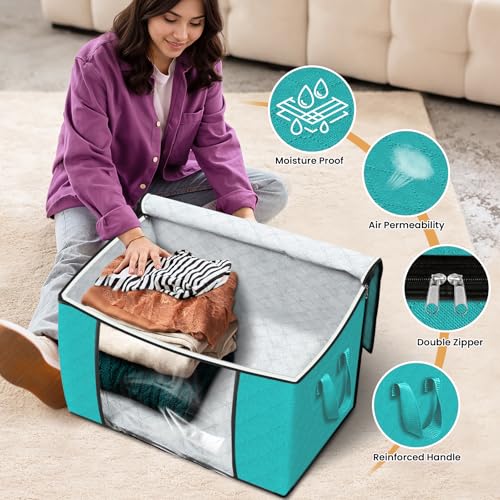 90L Clothes Storage (10 Pack-90l / Green)