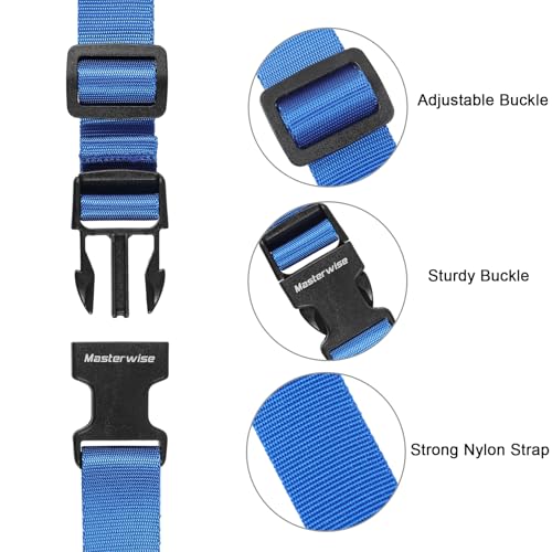 Buckle Straps (Blue / 6’x1")