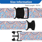 Luggage Straps for Suitcases (Blue Diamond)