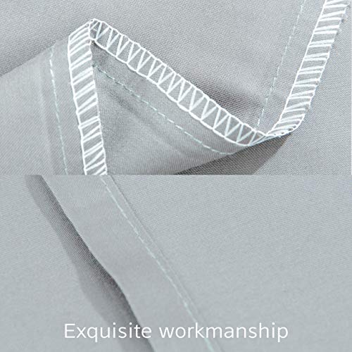 Toddler Pillows with Pillowcases Set (Light Grey (Cotton) / 13x18 Inch (Pack of 2))